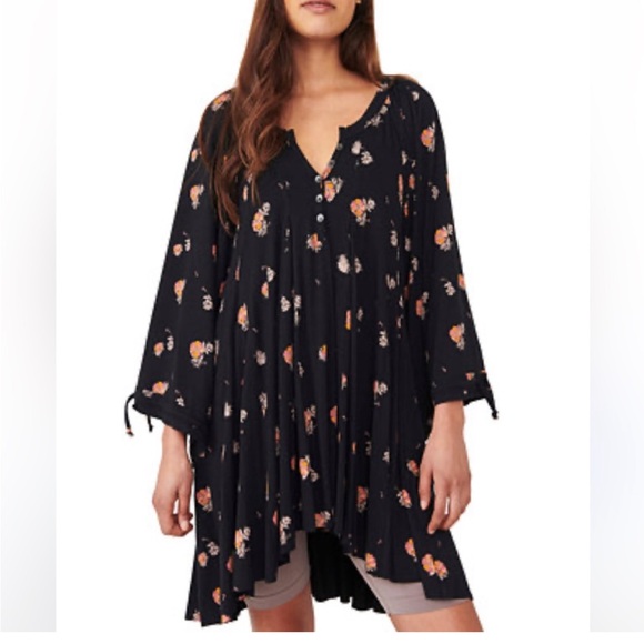 Free People Dresses & Skirts - Free People - Winter Sun Printed Tunic/Dress - Size XS
